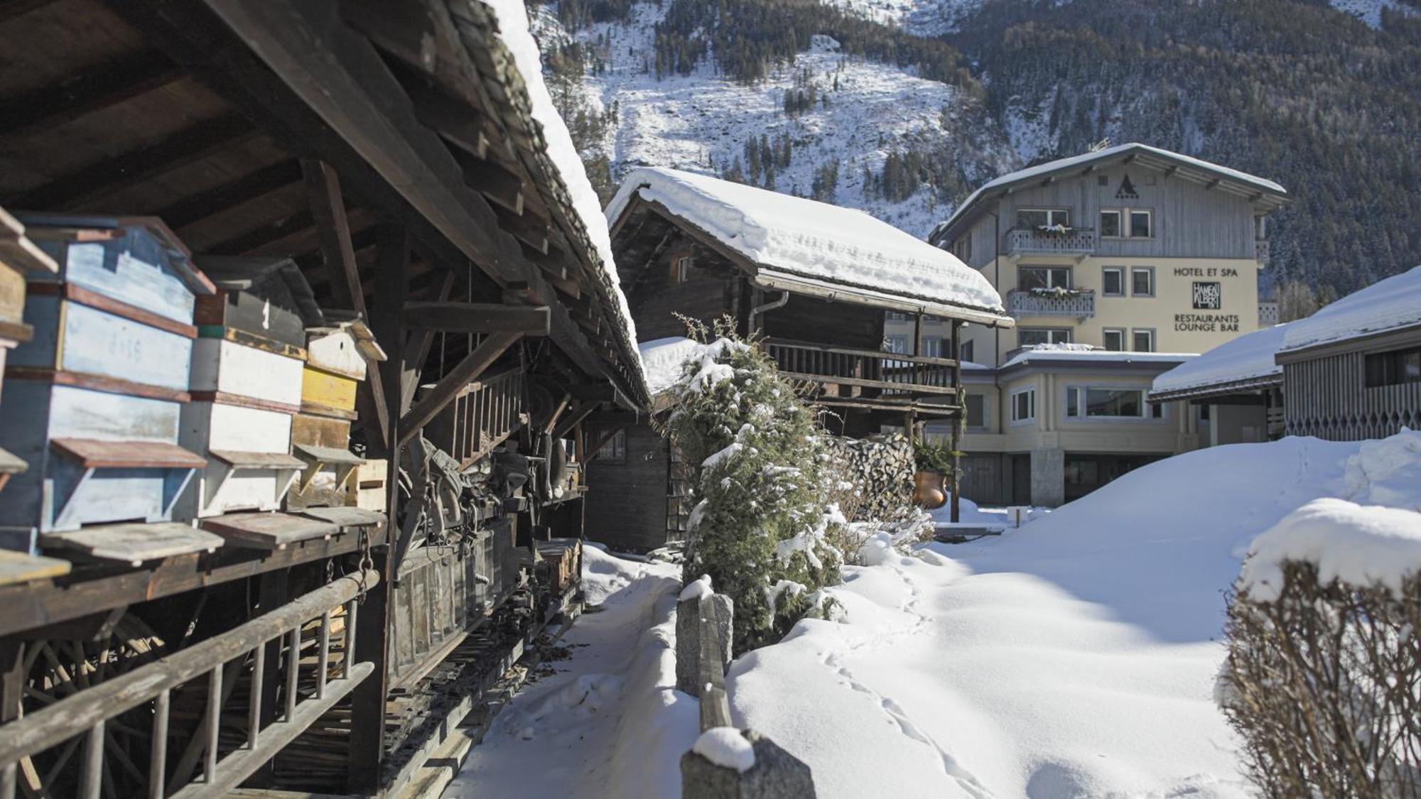 Le Hameau Albert 1Er Chamonix Exteriör bild